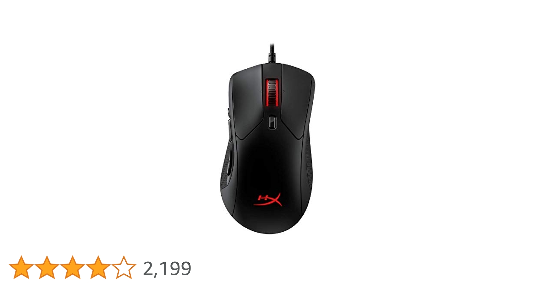HyperX ゲーミングマウスHX-MC005B 4P5Q3AA Amazon.co.jp: HyperX Pulsefire Core RGB USB ゲーミングマウス